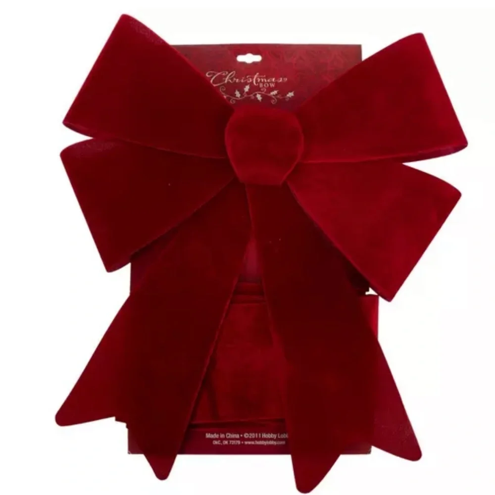 New in package! Red Door Bow and Ribbon Wrap to make your door look like a gift